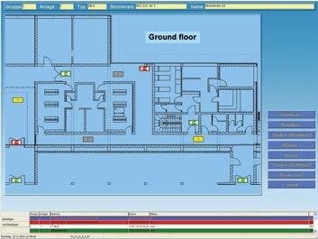 Graphical display possibilities Clear and concise display of the luminaires in the layout plans is also optionally