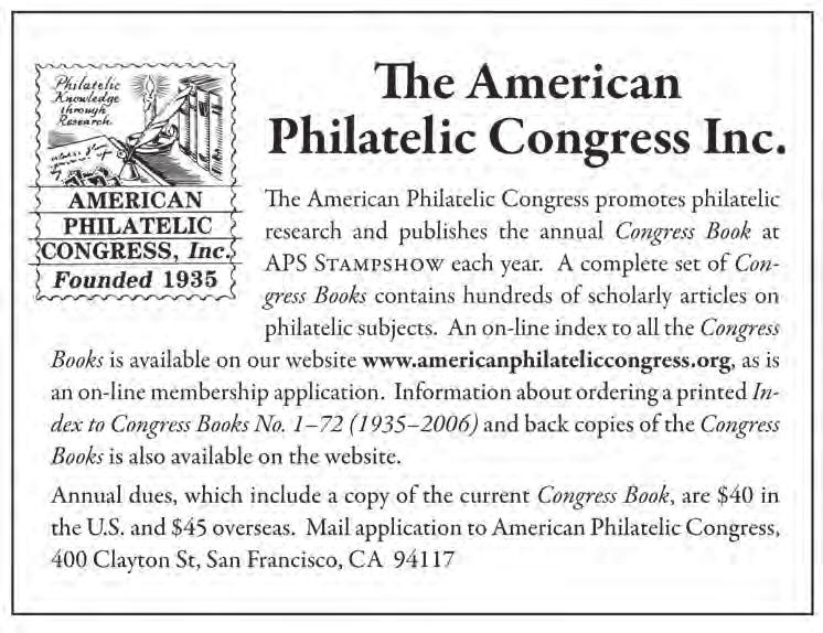 APRL Expands Its Collection The following have made donations of philatelic literature to the American Philatelic Research Library in the Third Quarter (July September) 2009: APS Affiliate