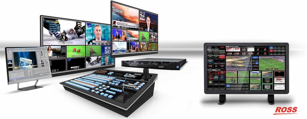 Carbonite Production Systems Carbonite ViewControl ViewControl Carbonite Studio Systems integrate production switching with powerful XPression 3D graphics and BlackStorm video server playout via our