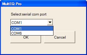 . Select the Com Port Check the laptop s Device Manager in System Properties to see which COM port is connected.