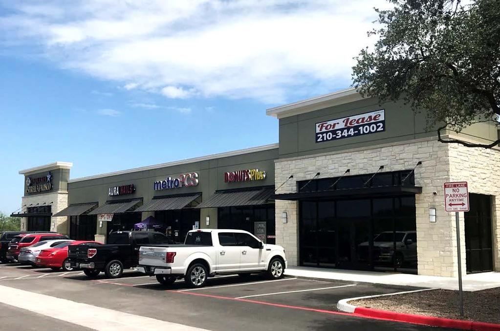 Complex Under Construction in Adjacent Lot Ample Parking Including Rear Parking Lot Across the Highway from Trader s Village Close Proximity to Lackland AFB & Port San Antonio Tenants Include: