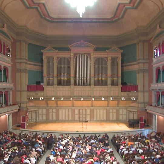 Troy Savings Bank Music Hall Troy, New York 1,180 seats Used by Albany Symphony, touring