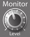 StudioLive 16.0.2 Owner s Manual Monitor Output Level Control. Adjusts the Overall Level of the Monitor Output. This knob adjusts the overall level of the control-room monitor outputs.