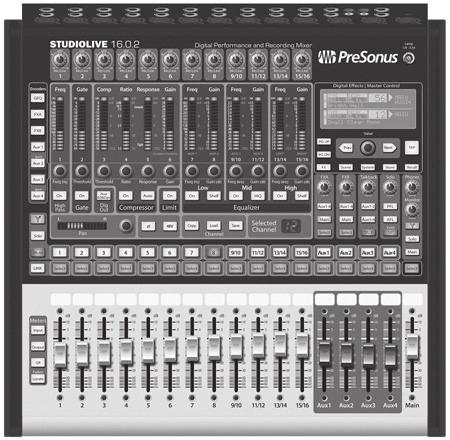 StudioLive 16.0.2 Owner s Manual 1 Overview 1.1 Introduction Overview 1.2 About This Manual Thank you for purchasing the PreSonus StudioLive 16.0.2 Performance and Recording Digital Mixer.