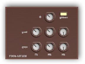 VTAPE DELAY 3.1.3 Equalizer The Equalizer controls the frequency response of the tape.