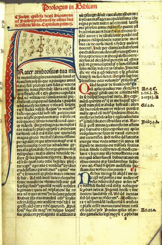 The second octavo edition of the Bible in Latin dated 7 September 1492.