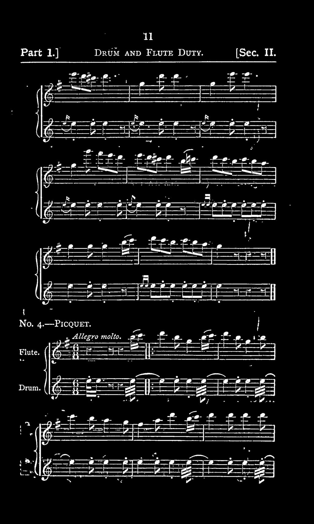 4. PlCQUET Flute. tl Allegro molto..^fr : -.jb_ ^.