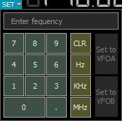 Sub-receiver control unit: SubRX enable sub-receiver. If you want to listen to the VFO A and VFO B frequencies simultaneously, use the Sub-receiver. 1.
