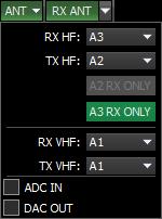 When you use the bandscope, set the Use wide RX filter checkbox or Auto enable checkbox (it will turn the Wide RX filter automatically) in the Options > Device menu.