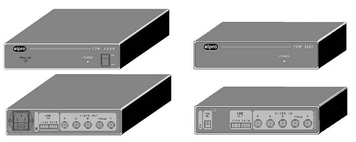 RGBHsVs Transmitter / Receiver Parallel-settable receivers Jumper type