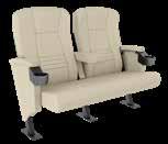 Available as a fixed or tip-up seat and single or a twin seat with a shared