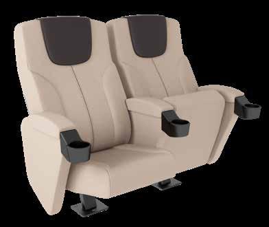 8 Series 9 Series 818 918 The Paragon 818 has a distinctive and luxurious headrest with a