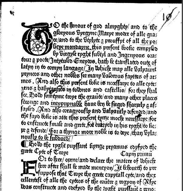 EETS 初期校訂本の例 Eneydos (Winchester: William Caxton, 1490) Early English Books Online (STC (2nd edn) 24796) Caxton s Eneydos 1490, ed.