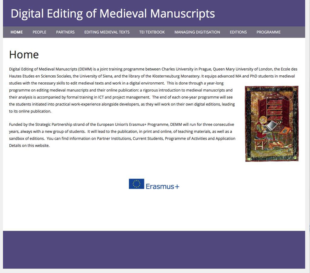 Digital Editing of Medieval Manuscripts