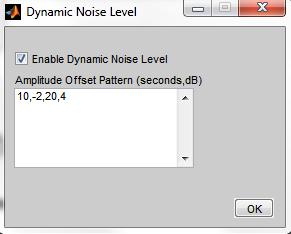Click the Advanced button in the Change Noise Amplitude window that corresponds to the channel you wish to work with.