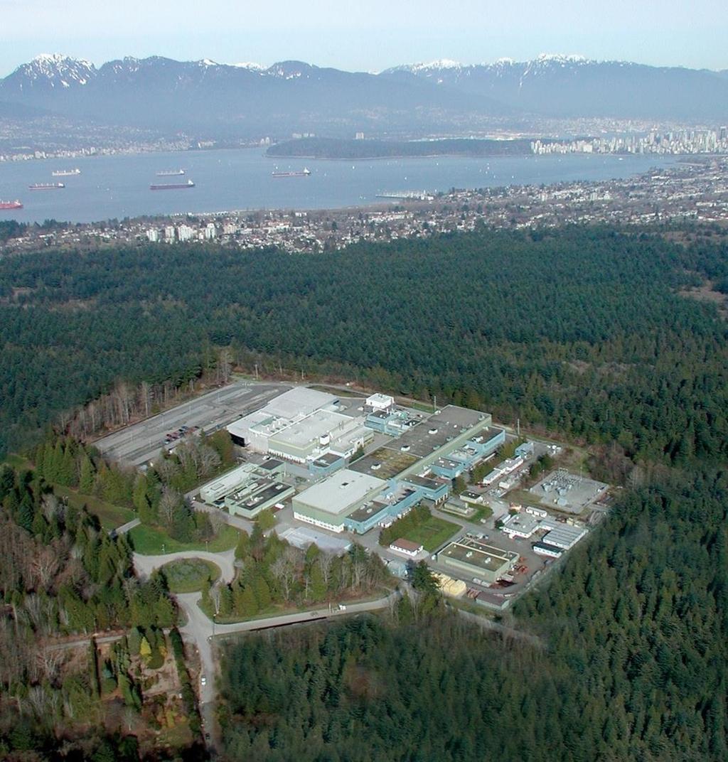 TRIUMF stands for TRI University Meson Facility Founded by University of British Columbia, Simon Fraser University, University of Victoria 43 Years Ago Carleton University University of Guelph Queen