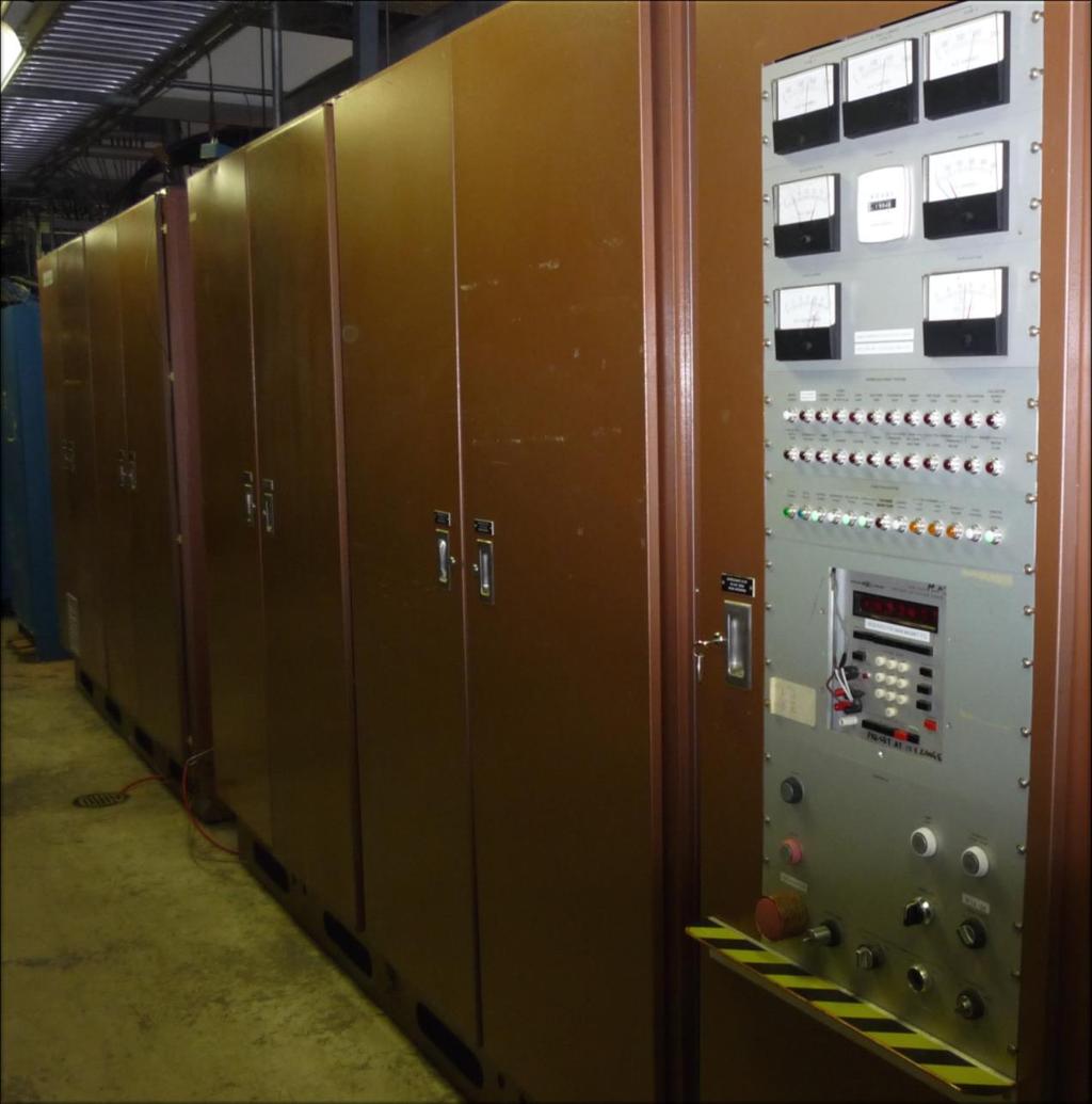Original Main Magnet Power Supply 8 In service for 45 years!