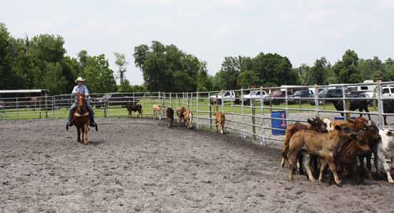 Bottom, since 1998 the Yarboroughs have hosted the Spring Ranch Forum, the largest