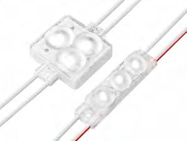 tchain P541, P551 & P561 f At a glance Beam characteristic 155 : uniform light distribution with fewer modules MacAdam 5: narrow white light tolerance Small robust modules with IP 68 protection