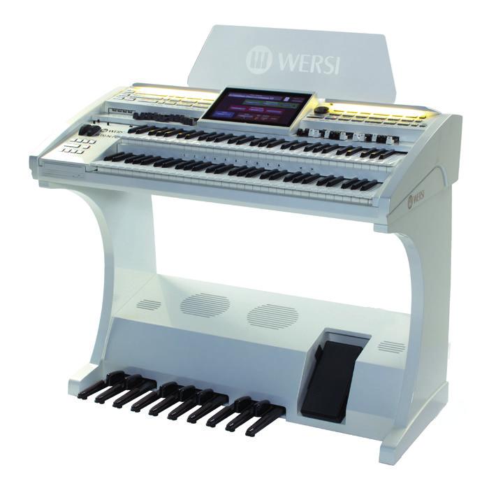 The Sonic OAX500 is finished in either Pearl White or High Polish Black and features a