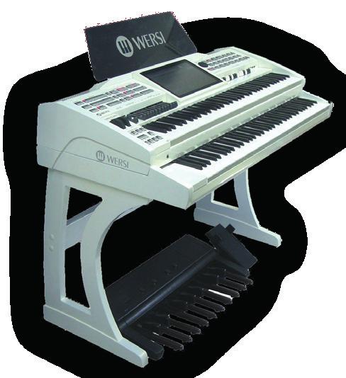 The OAX-1 single keyboard just adds a little bit more to the overall appearance of the OAX-1. OAX-1 Deluxe Stand. OAX-1 Standard Stand.
