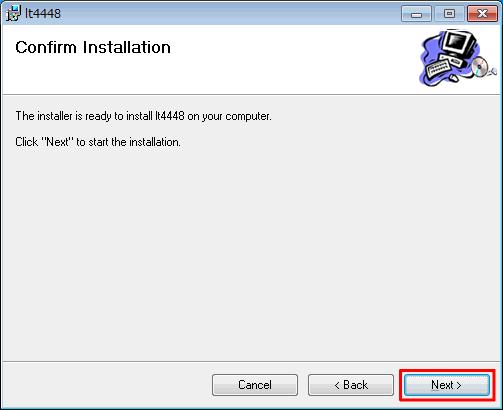 6. ETHERNET CONTROL 4. When the following window appears, click Next. Figure 6-3 Installation 3 5.