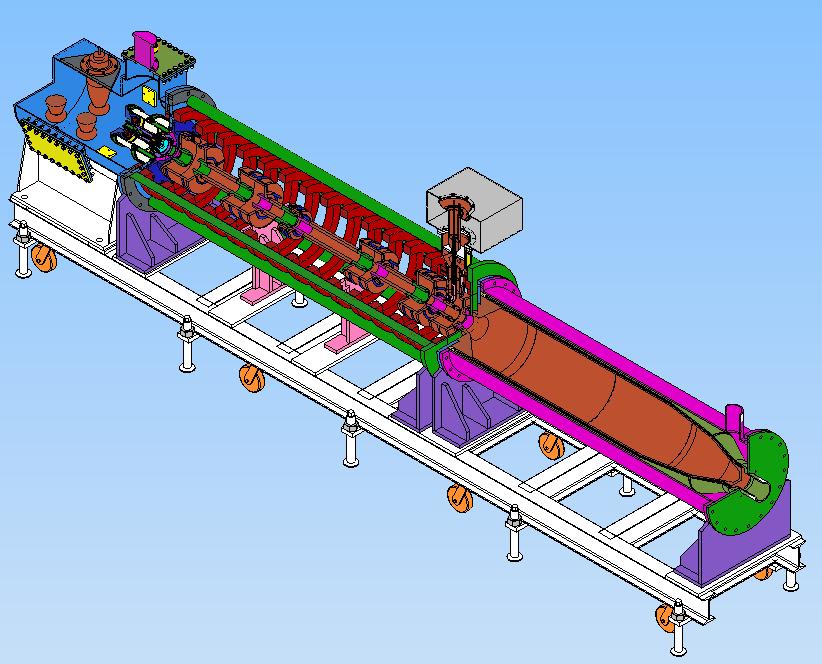 fabrication Preliminary mechanical design achieved (L W H: 5.12m 0.87m 1.