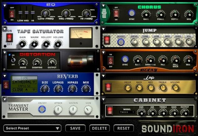 DSP EFFECTS RACK The FX Rack tab gives you direct access to most of Kontakt s built-in effects.