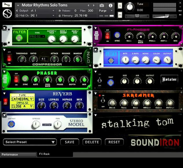 TRANSIENT MASTER DSP EFFECTS RACK (continued ) Attack - This knob controls the amount of signal boost or cut for the note attack transient.