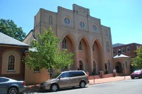 St. Paul's Episcopal Church was founded in 1809 and was located on South Fairfax Street.