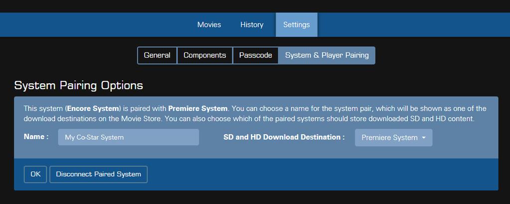 If the Co-Star software license for Lumagen is active, there will be an additional pull-down menu: select Lumagen Radiance Pro (see the Troubleshooting section below if this is not visible). 3.