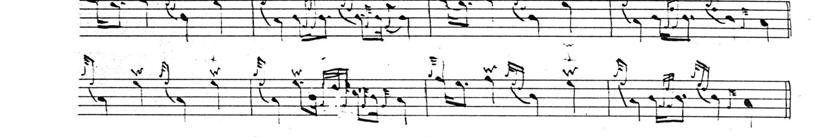 " The ground is as follows: This is a variant of General Thomason's "Nameless No. 4" (Ceol Mor, p.382), which in turn is cognate with "Tulloch Ard." Glen also gives "Corrienessan's Lament," ff.
