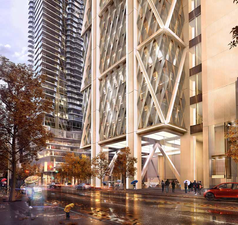 MANULIFE CENTRE EATALY 50 BLOOR ST WEST 83 STOREYS $100 million redevelopment of the Manulife Centre,