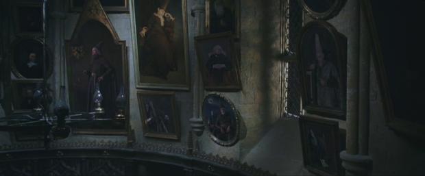 Image 6 A set of pictures hanging high on the walls in Dumbledore s great room In HP2, one is for the first time in the films allowed to enter Dumbledore s great study room, appearing to be very