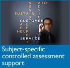 Section 3: Supporting you with controlled assessment Supporting you with controlled assessment Need help with controlled assessment? Our experts are on hand to support you.