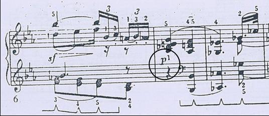 People s Music edition in Figure 34 to give an indication to performers that the note here