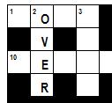 Unit 3 - An Introduction to Clues What is a straight clue? In a regular crossword, the clue directly leads to the answer. In other words, it is a straight clue.