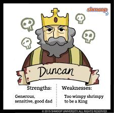Psychology: Macbeth Macbeth kills King Duncan because he unconsciously recognizes the king as a fatherfigure.