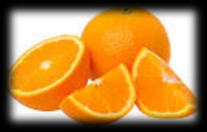 For example, upon seeing an orange Formalism What shape and diameter is the orange?