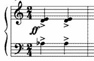 C- G# dominant, axis on which lies the melodic discourse of the first 14 measures of this sonatina part, as well as the Amol-D subdominant axis (measure 57). (Figure 3)