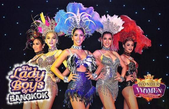 THE LADY BOYS OF BANGKOK CABARET SHOW Since its original conception in Bangkok Thailand, this spectacular show was then brought to the UK and first appeared at the Edinburgh Fringe Festival having