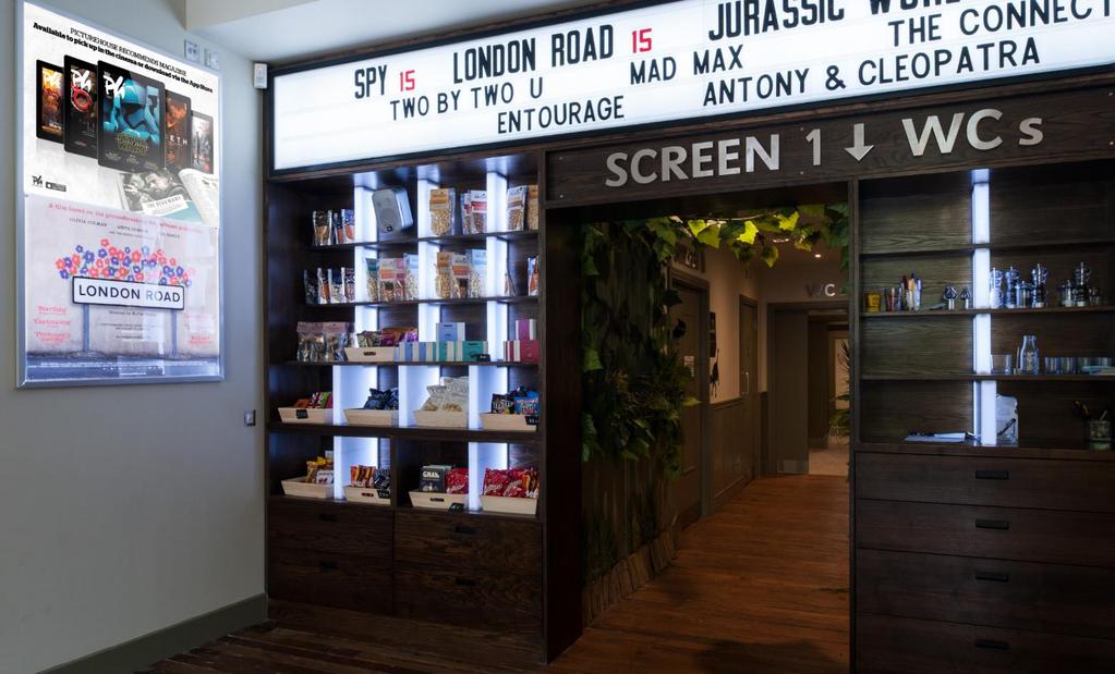 THE FILMS THAT ENJOY THE MOST NOISE Picturehouses foyers are more than a place to buy your ticket and popcorn.