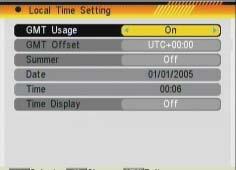 - Duration: Here you can set the time you want to see or play this channel. After the time set the system will automatically switch to standby mode.