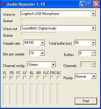 2.2.1 Audio Repeater Software 音频转发软件 Virtual Audio Cable is a Windows WDM multimedia driver allowing you to transfer audio (wave) streams from one application to another.