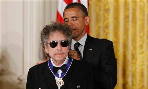 DYLAN S AWARDS AND HONORS It is not possible to list all the awards and honors which Bob Dylan has received throughout his six-decade music career.