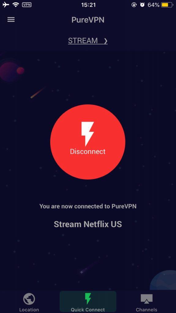 5 Once connected, Netflix US will