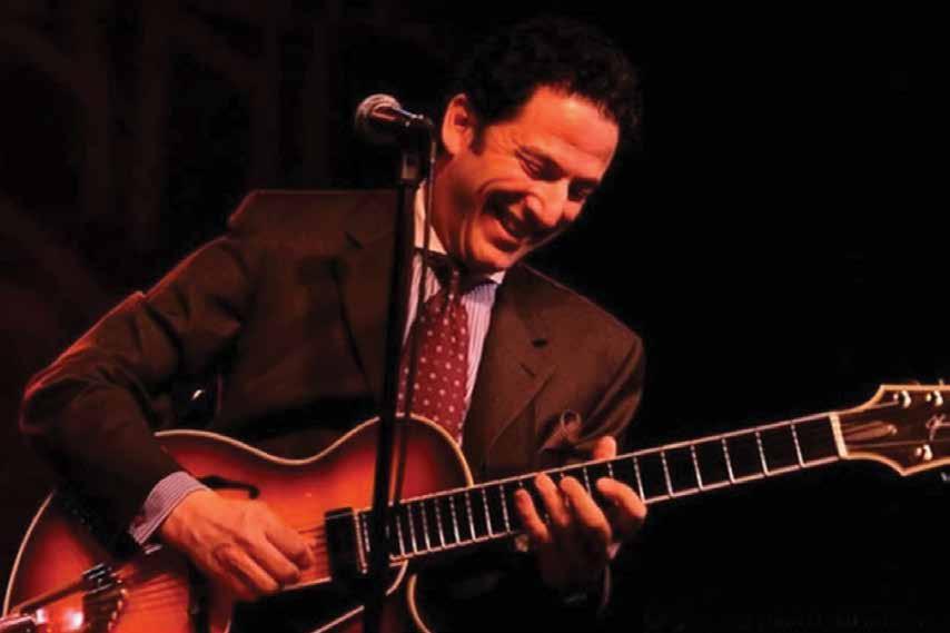 JOHN PIZZARELLI APRIL 1 AT 8:00P John Pizzarelli, the world-renowned guitarist and singer, was hailed by the Boston Globe for reinvigorating the Great American Songbook and re-popularizing jazz.