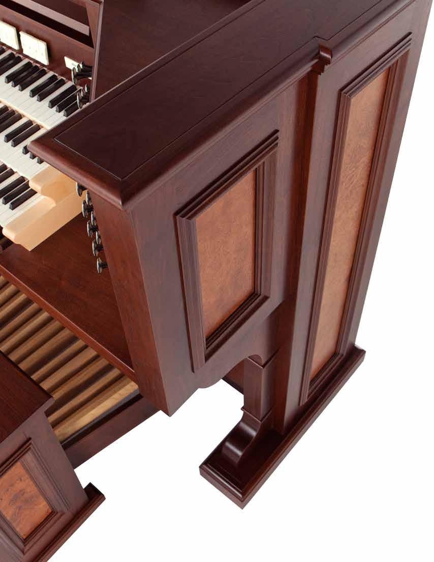 The reigning King of Instruments Centuries of European organ tradition, decades of craftsmanship and years of research and development converge in the Monarke line.
