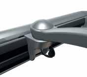Article No. 818.11.924 Slat wall mount Like tool bars, slat walls can vary greatly from system to system. Call us to discuss how to integrate ellipta arms to your slat system. Article No. 818.11.961 e.