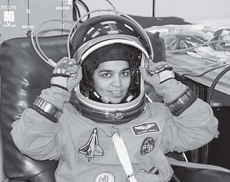 AN INDIAN AMERICAN WOMAN IN SPACE: KALPANA CHAWLA 47 launch pad at Cape Canaveral, Florida, and participate in a successful mission in space.